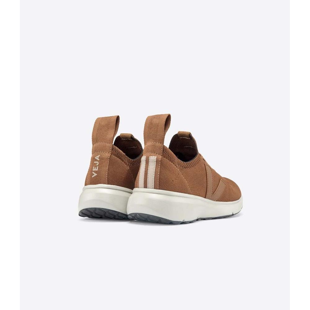 Veja RUNNER STYLE 2 V-KNIT RICK OWENS Men's Shoes Orange | CA 263PJJ